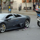 Illustration for article titled Lamborghini LP640 Tangles With Yamaha XJR1300, Results Smashing